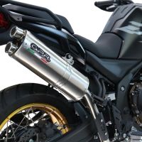 GPR escape compatible con  Voge 625DSX 2024-2025, Dual Inox, Escape legal, homologado, silenciador con db killer desmontable y tubo de conexión específico 