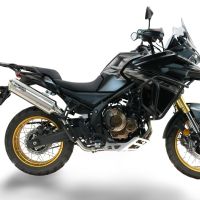 GPR escape compatible con Voge 625DSX 2024-2025, Satinox , Escape legal, homologado, silenciador con db killer desmontable y tubo de conexión específico 