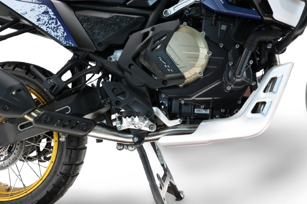 GPR escape compatible con Voge DS 800 Rally 2025-2026, Decatalizzatore RACING, Tubo supresor de catalizador 