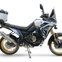 Baúl GPR TECH compatible con  Voge DS 800 Rally 2025/2026 Baúl Alpi-Tech en aluminio color plata con placa específica incluida Capacidad Litros 45