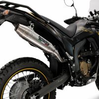 GPR escape compatible con Voge 300Rally 2025-2026, Deeptone Inox, Escape legal, homologado, silenciador con catalizador, db killer desmontable y tubo de conexión específico 