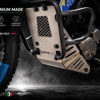 GPR TECH compatible con  Voge 300Rally 2025/2026 e5 plus Protección del motor en titanio 