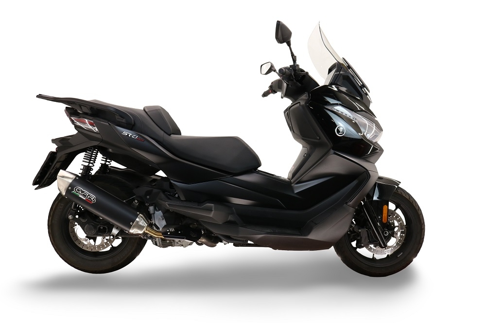 GPR escape compatible con  Bmw C 400 X -GT 2019-2020, Furore-X Scooter, Silenciador homologado para ruido, escape completo con catalizador y db killer 