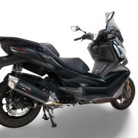 GPR escape compatible con  Bmw C 400 X -GT 2019-2020, Furore-X Scooter, Silenciador homologado para ruido, escape completo con catalizador y db killer 