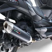 GPR escape compatible con  Bmw C 400 X -GT 2019-2020, Furore-X Scooter, Silenciador homologado para ruido, escape completo con catalizador y db killer 