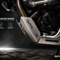 GPR TECH compatible con  Voge 650DSX 2021/2024 e5 Protección del motor en titanio 