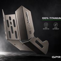 GPR TECH compatible con  Voge 650DSX 2021/2024 e5 Protección del motor en titanio 