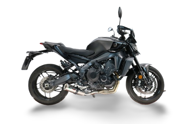 GPR escape compatible con  Yamaha Mt-09 2021-2024, M3 Inox , Escape completo racing, incluyendo colector y db killer desmontable, sin homologación 