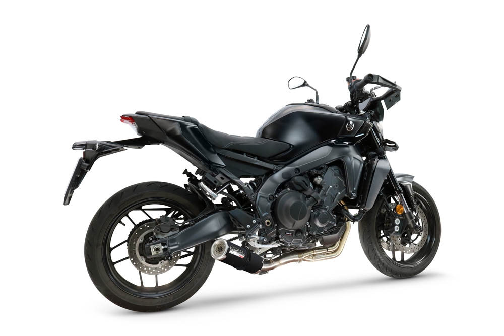 GPR escape compatible con  Yamaha Mt-09 2025-2026, M3 Black Titanium, Escape completo racing, incluyendo colector y db killer desmontable, sin homologación 