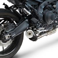GPR escape compatible con  Yamaha Mt-09 2025-2026, M3 Black Titanium, Escape completo racing, incluyendo colector y db killer desmontable, sin homologación 