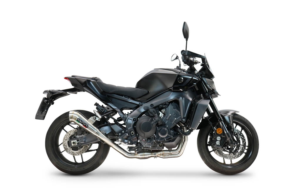 GPR escape compatible con  Yamaha Mt-09 2025-2026, Powercone Evo, Escape completo racing, incluyendo colector y db killer desmontable, sin homologación 