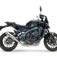 GPR escape compatible con  Yamaha Mt-09 2025-2026, M3 Inox , Escape completo homologado y legal,con catalizador incluido db killer extraíble 
