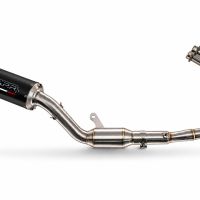 GPR escape compatible con Yamaha YZF R7 2021-2024, M3 Black Titanium, Escape completo racing, incluyendo colector y db killer desmontable, sin homologación 