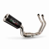 GPR escape compatible con Yamaha YZF R7 2021-2024, M3 Black Titanium, Escape completo racing, incluyendo colector y db killer desmontable, sin homologación 