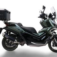 Baúl GPR TECH compatible con  Zontes 368 G 2025/2026 Baúl Alpi-Tech en aluminio color plata, incluye portaequipajes específico de aluminio y placa especifica de acero. Capacidad Litros 35