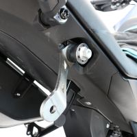 GPR escape compatible con  Zontes 703 F 2025-2026, Hyper Sonic Titanium, Escape legal, homologado, silenciador con db killer desmontable y tubo de conexión específico 